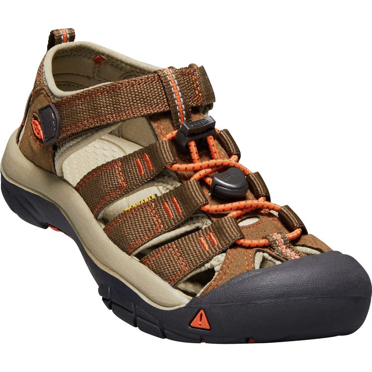 Keen Newport H2 Trekkingsandale Kinder dark earth