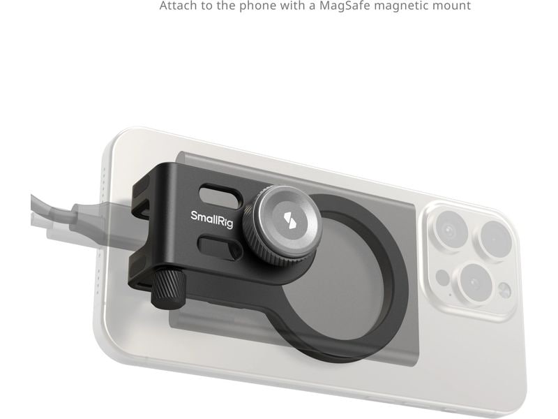 Smallrig MagSafe / Cold Shoe Universeller 2-in-1-SSD-Halter SSD-Halterung