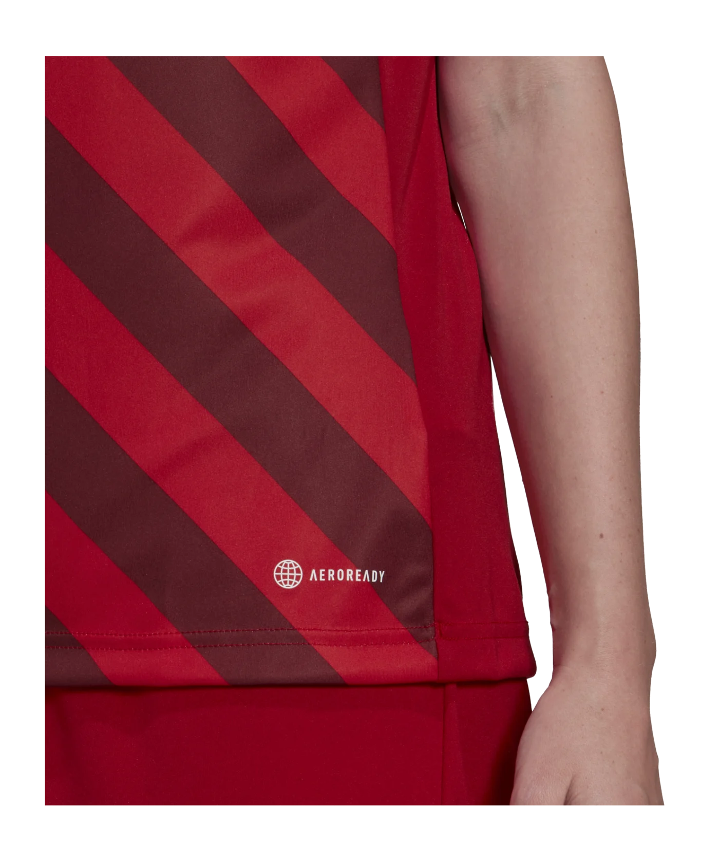 adidas Entrada 22 GFX Trikot Damen Rot Grau