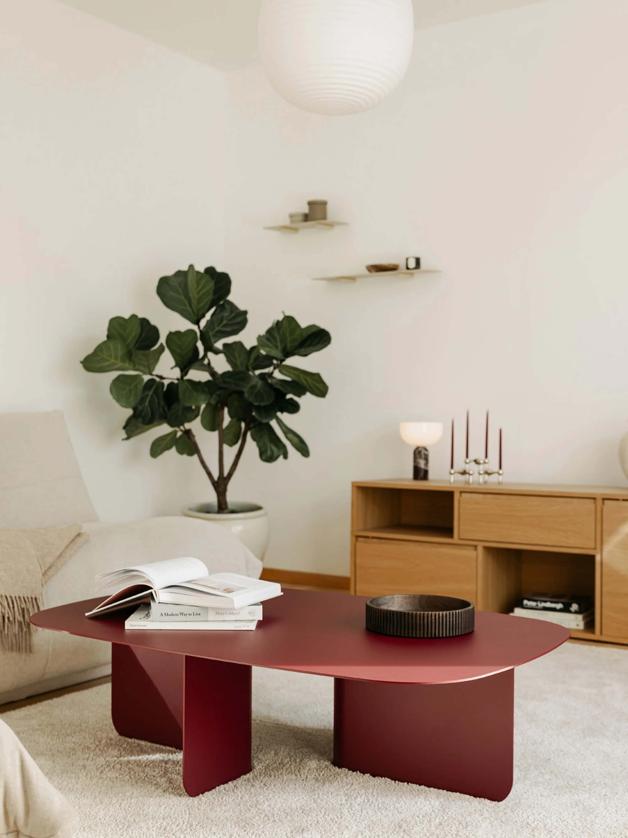 Handgemaakte salontafel Livia