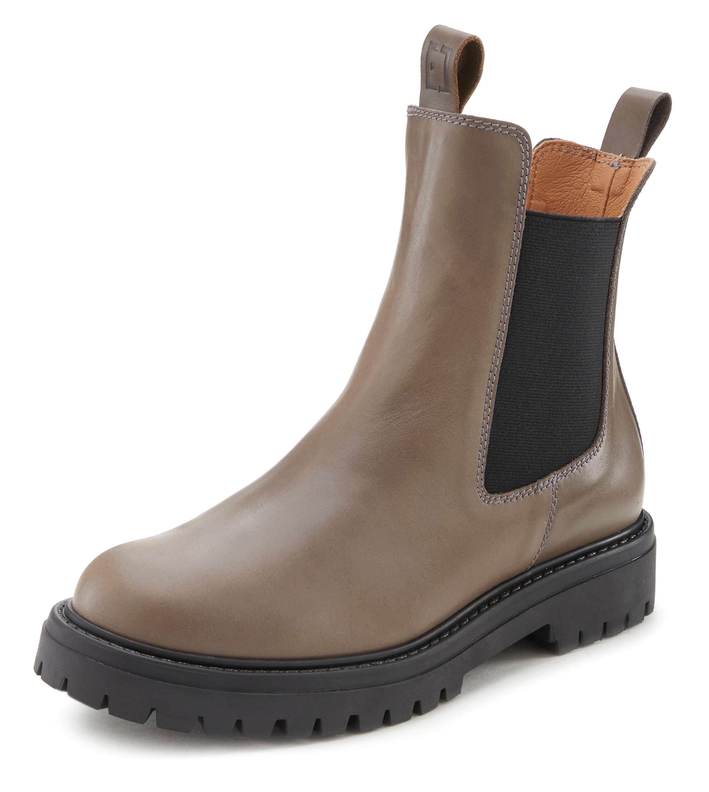 Elbsand Stiefelette  Chelseaboots, Schlupfstiefel, Bikerboots aus Leder