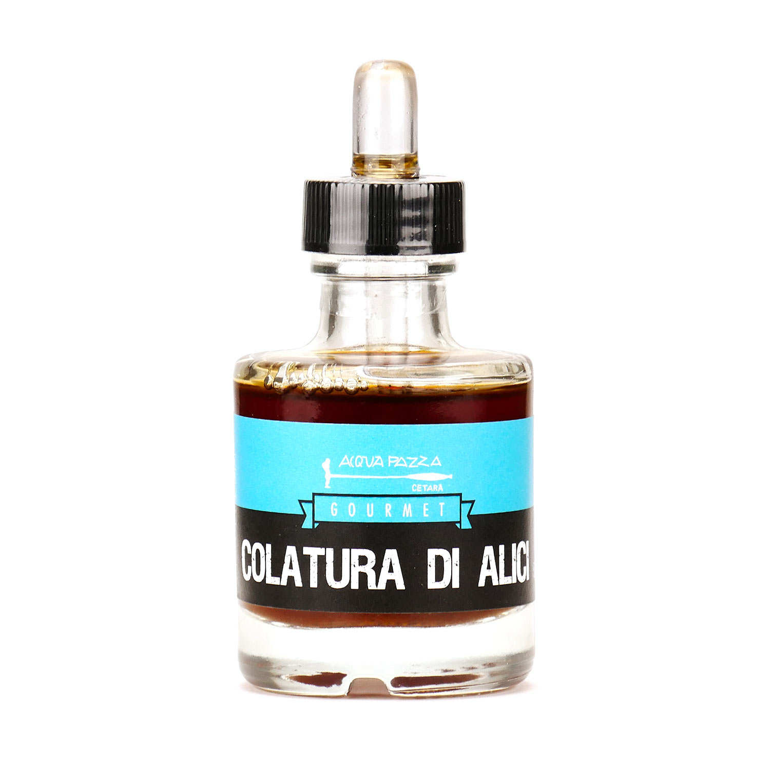 Coulis d'anchois italien - Colatura di alici di Cetara - Acqua Pazza Cetera