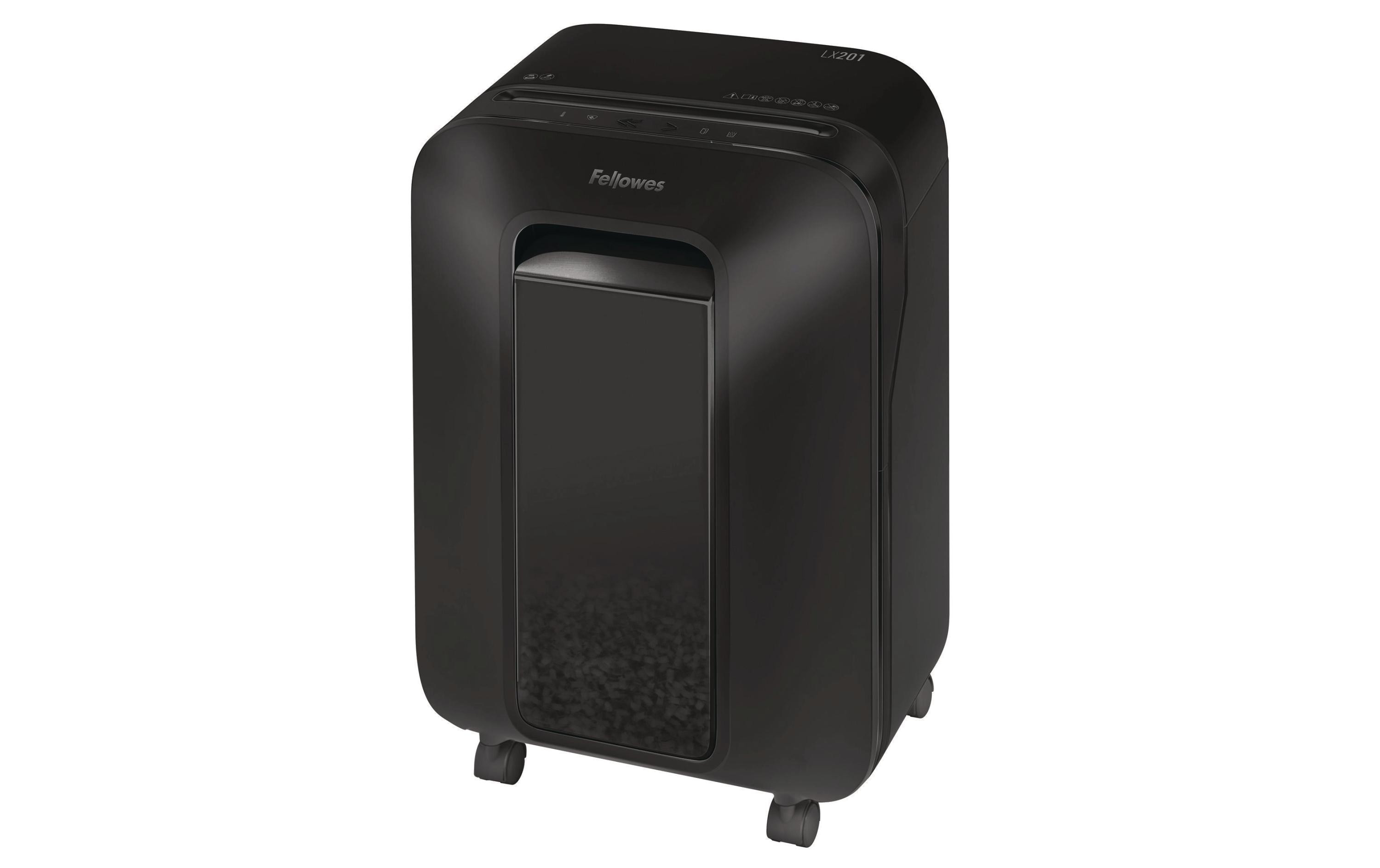 Aktenvernichter LX201 P-5, 12 Seiten, Schwarz<br>Papierschredder
