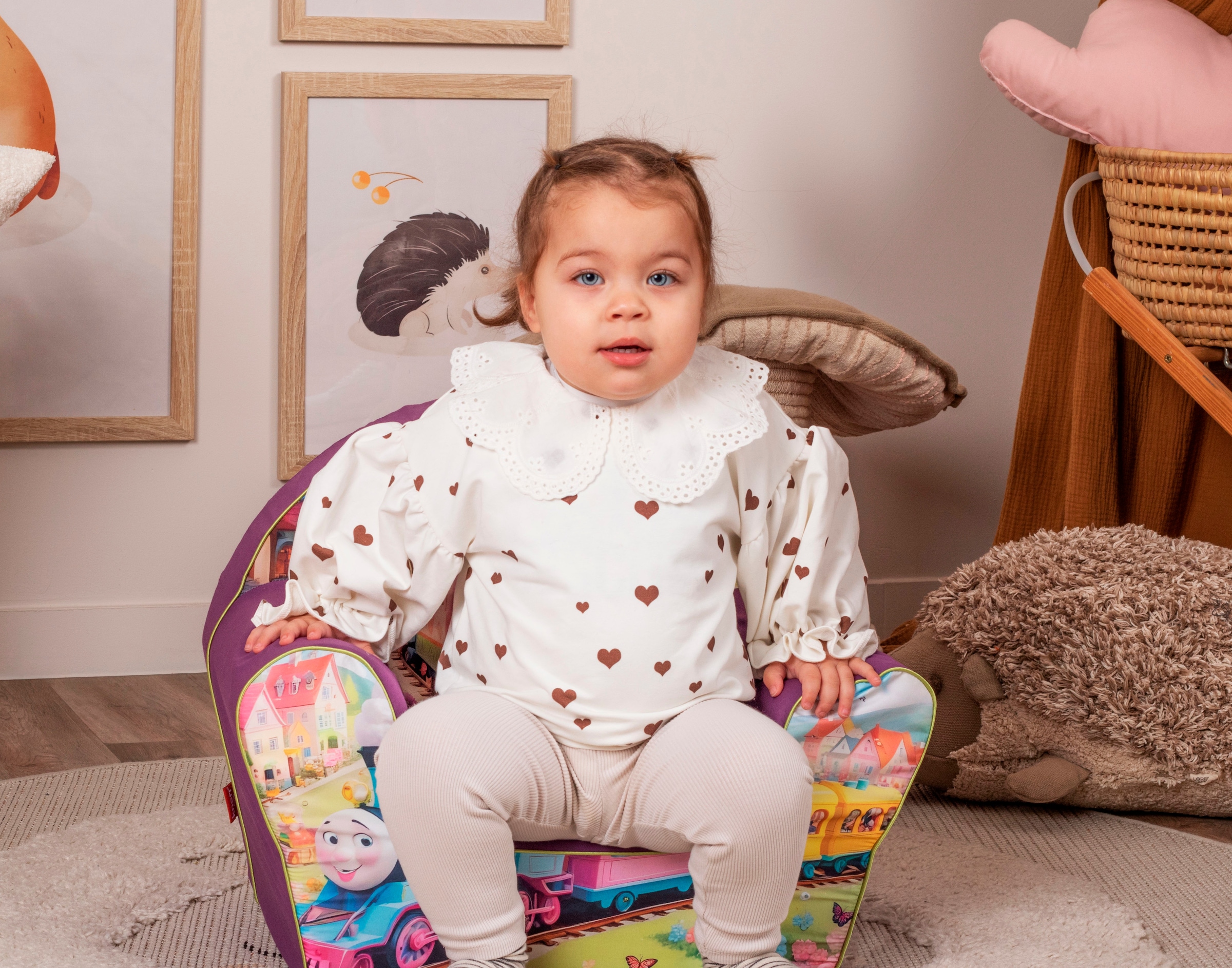 Knorrtoys® Sessel »Happy train« für Kinder; Made in Europe