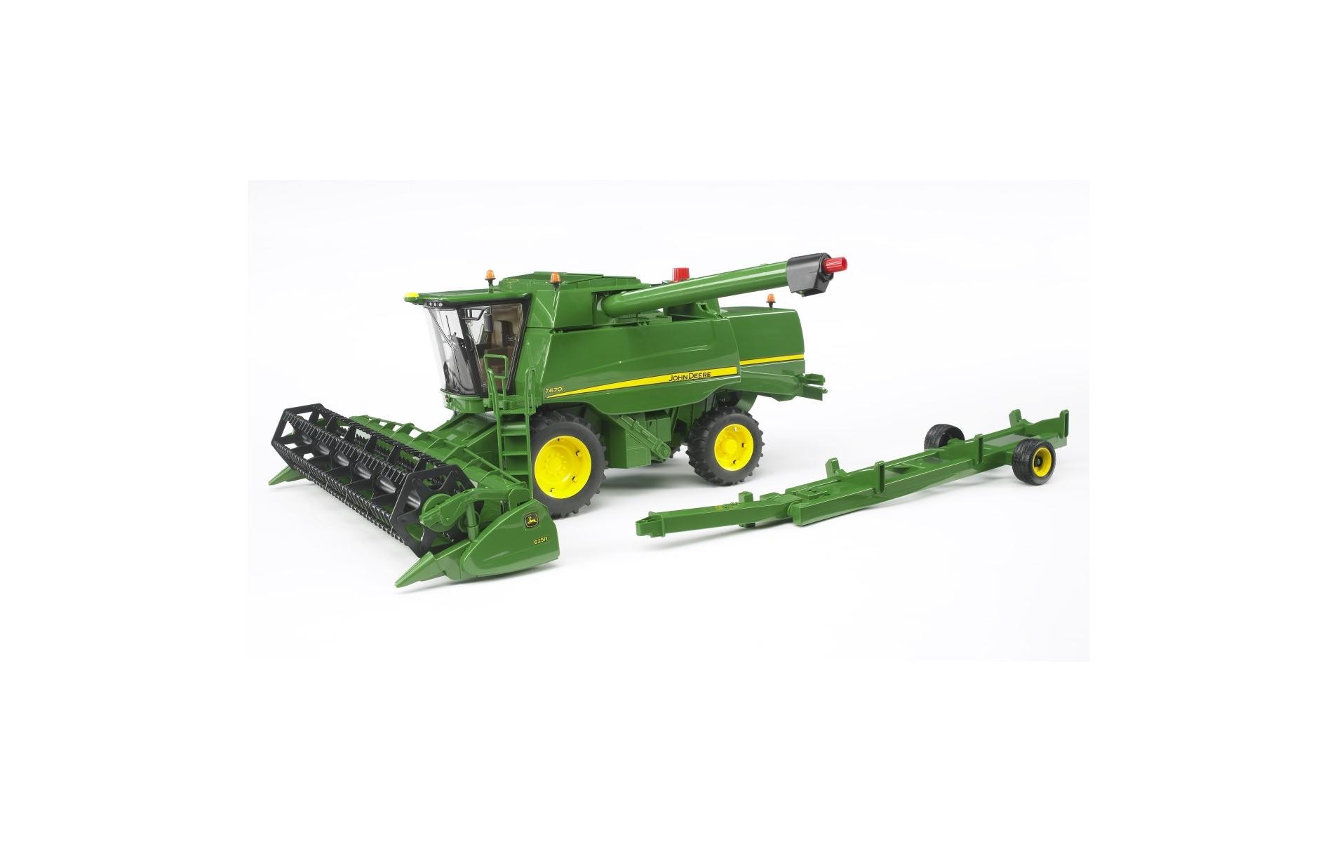 Landwirtschaftsfahrzeug John Deere Mähdrescher T670iFunktionsfähiger Mähdrescher von Bruder