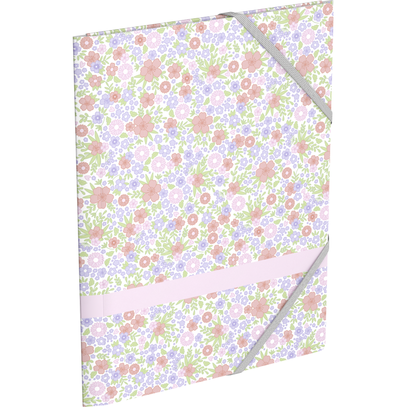 Chemise Elastique Oxford Floral A6 PP Assorti Pav