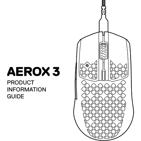Steelseries mus Aerox 3