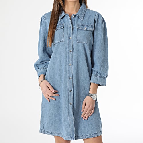 Robe Jean Femme Felica Bleu Denim