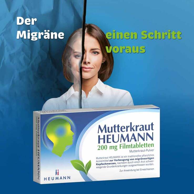 Mutterkraut Heumann 200 mg Filmtabletten, 90 St