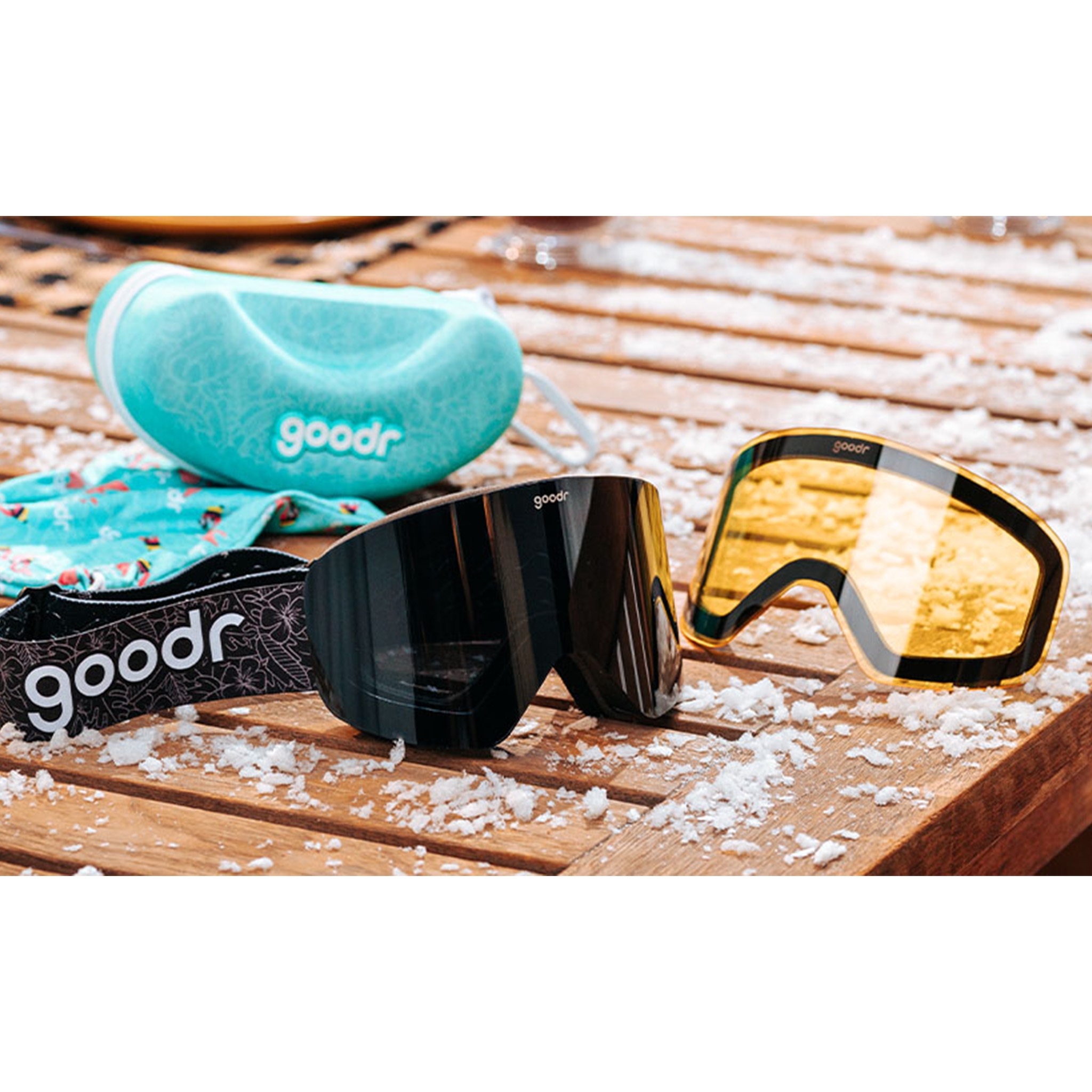 Goodr Sunglasses Snow G Apres All Day