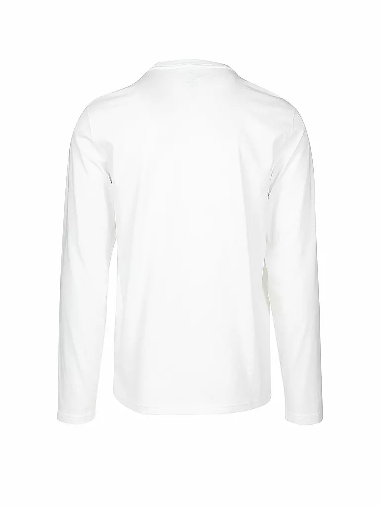 POLO RALPH LAUREN Pyjama Langarmshirt Weiss weiss