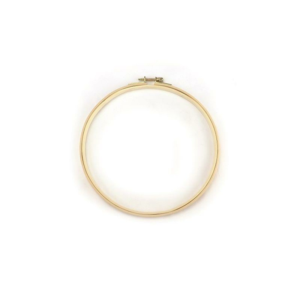 Tambour à broder en bois ø 10 cm