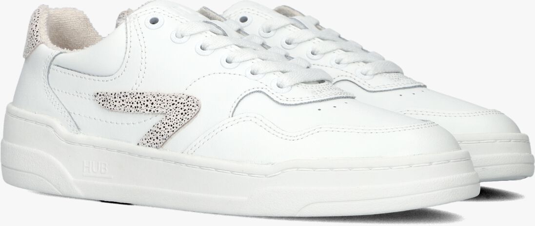 HUB witte hub lage sneakers court-z
