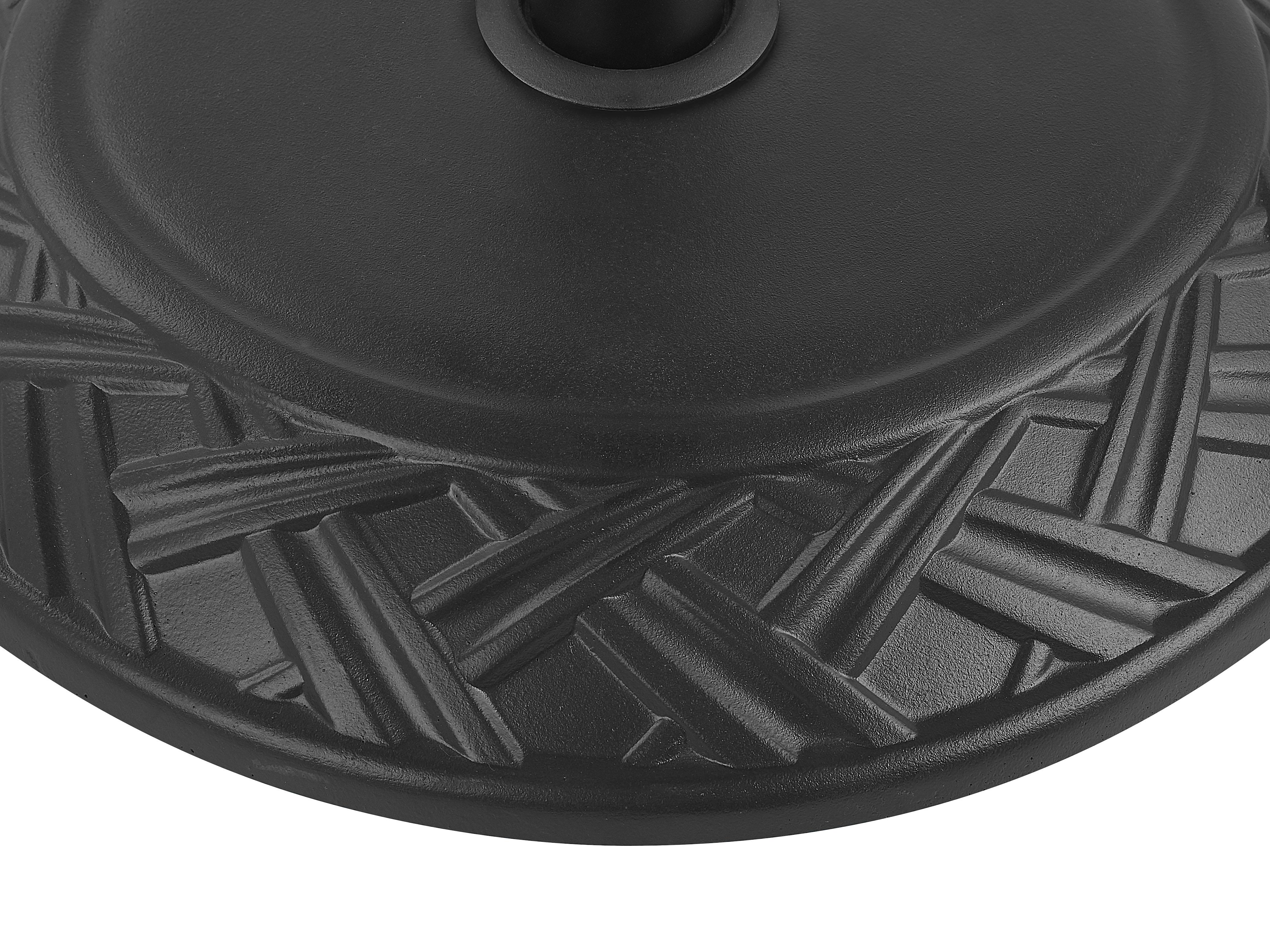 Parasolvoet CAPACI Zwart Rond 21 kg