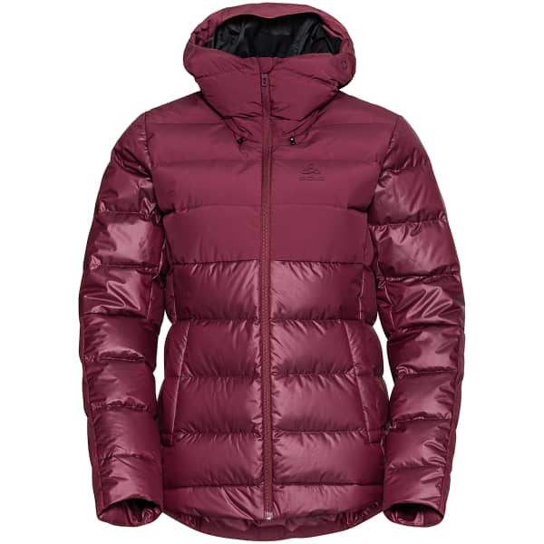 Doudoune randonnée ODLO JKT INS SEVERIN N-THERMIC HOODED RASPBERRY FUDGE