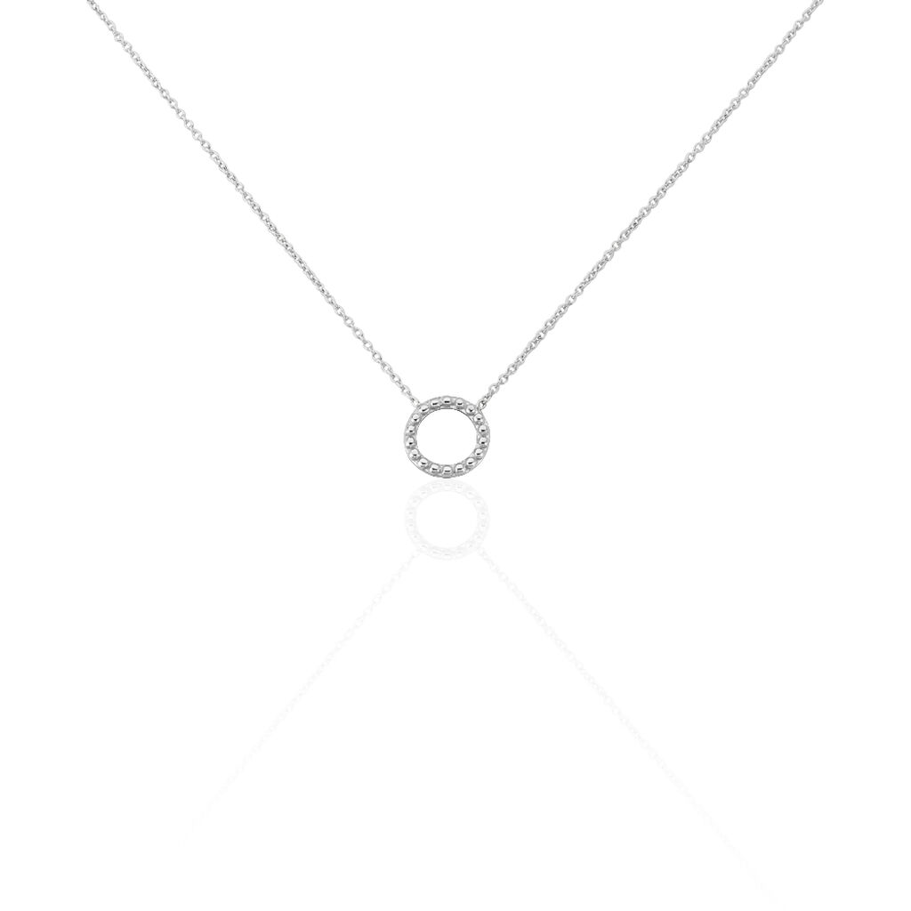 Collier Peytone Argent Blanc
