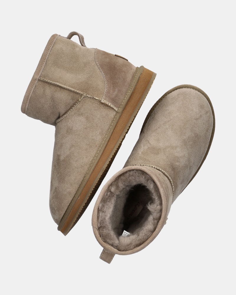 Shepherd Laura Gevoerde boots  - taupe