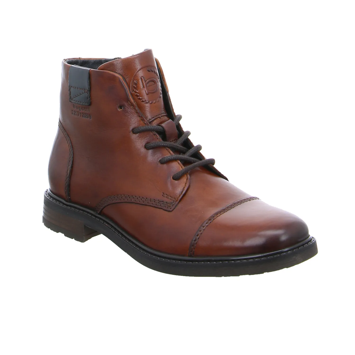 BUGATTI SHOES Winter-Boots Cognac Leder
