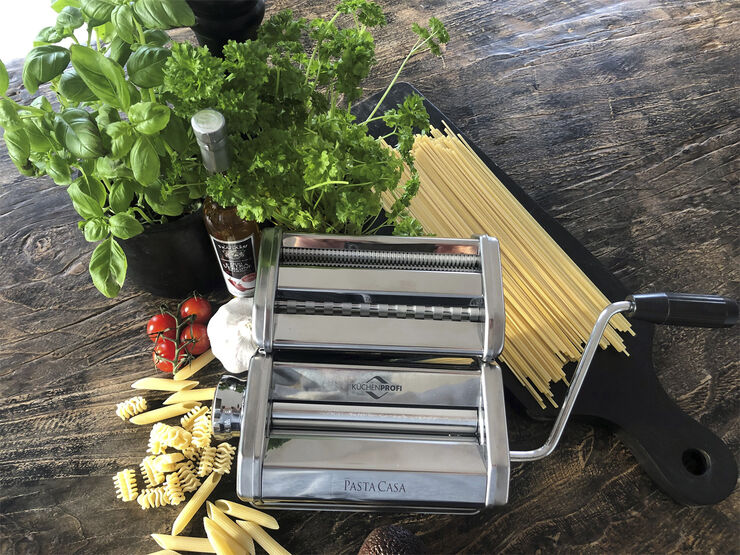 Küchenprofi Pastamaskine PASTACASA, stål Sølv