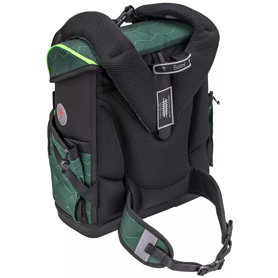 Belmil Schulranzen Premium Compact Plus Schulranzen Twist of Lime