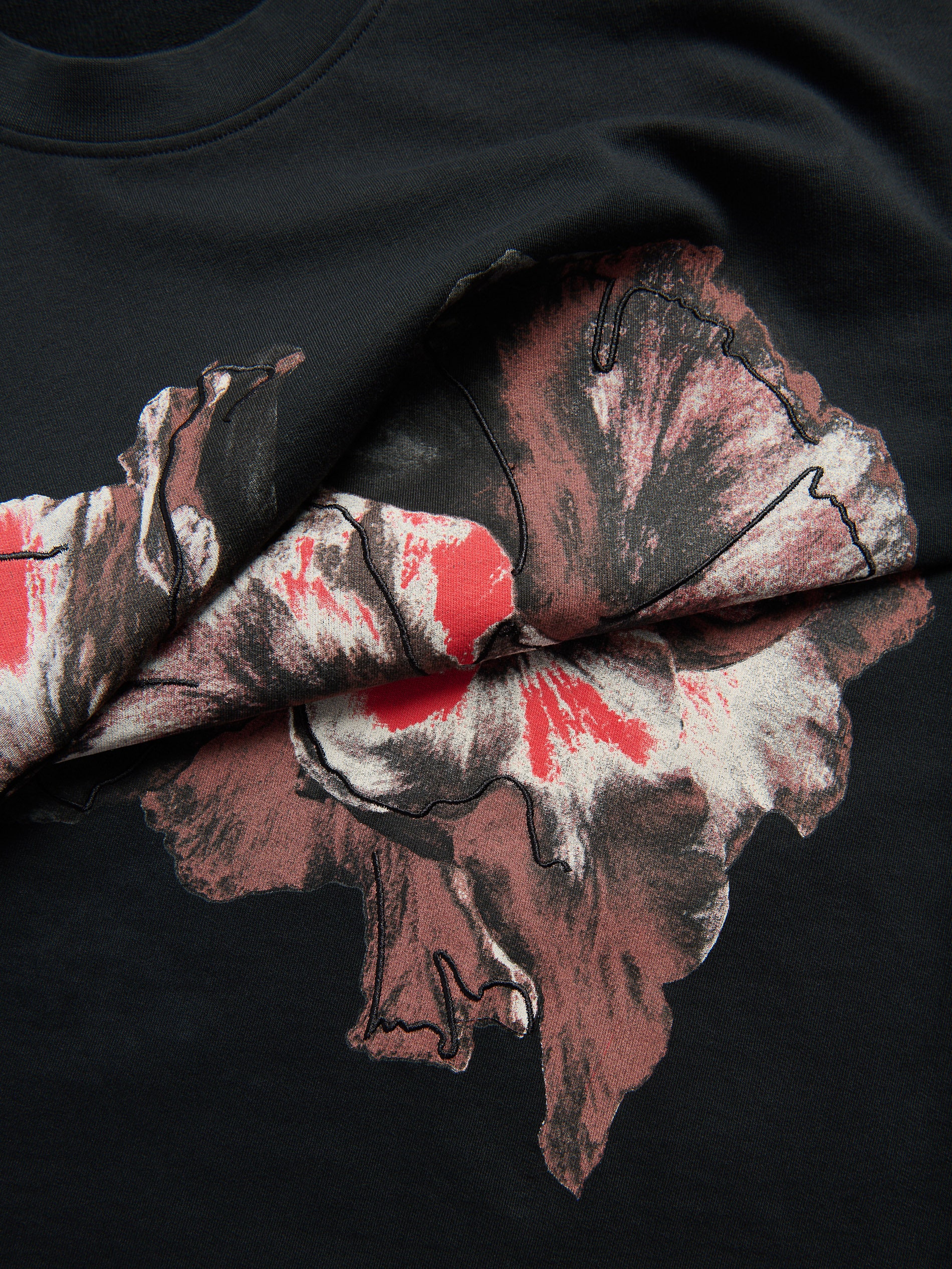 Oversize-T-Shirt mit Druck
