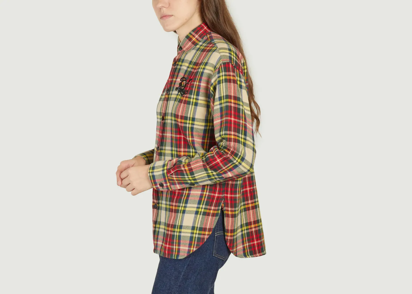 Chemise En Sergé Écossais Polo Ralph Lauren