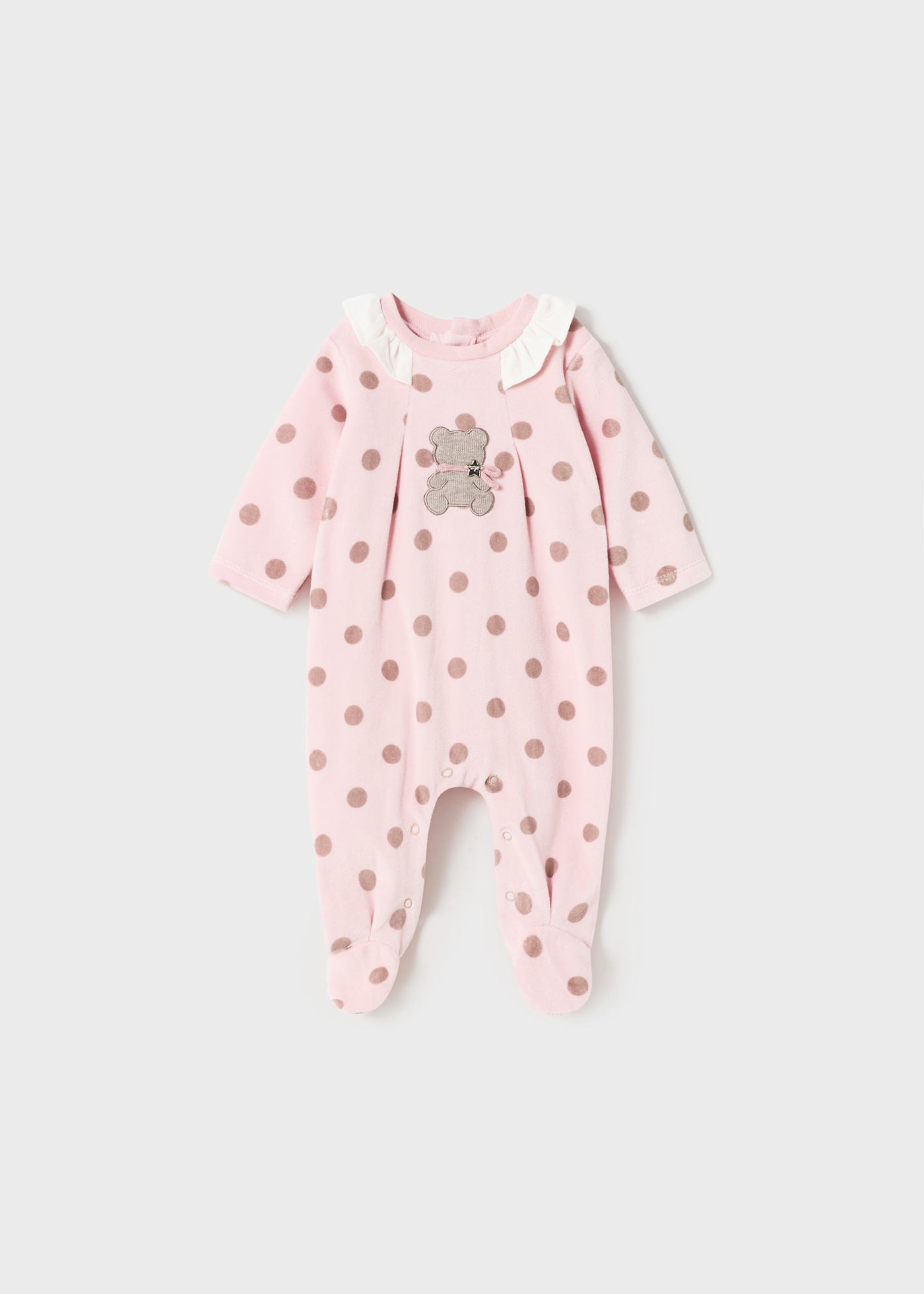 pijamas Better Cotton para recém-nascidos que soltam pelos