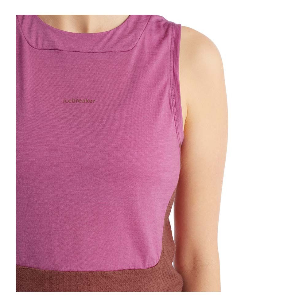 Icebreaker ZONEKNIT™ - Débardeur Femme cosmic/grape/cb