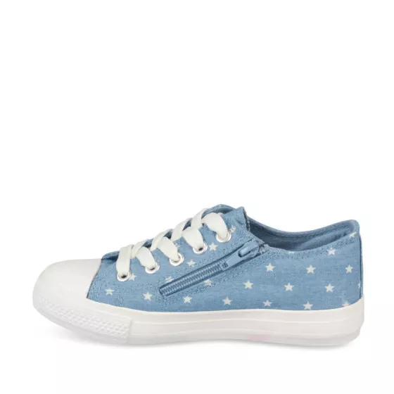 Baskets BLEU LOVELY SKULL