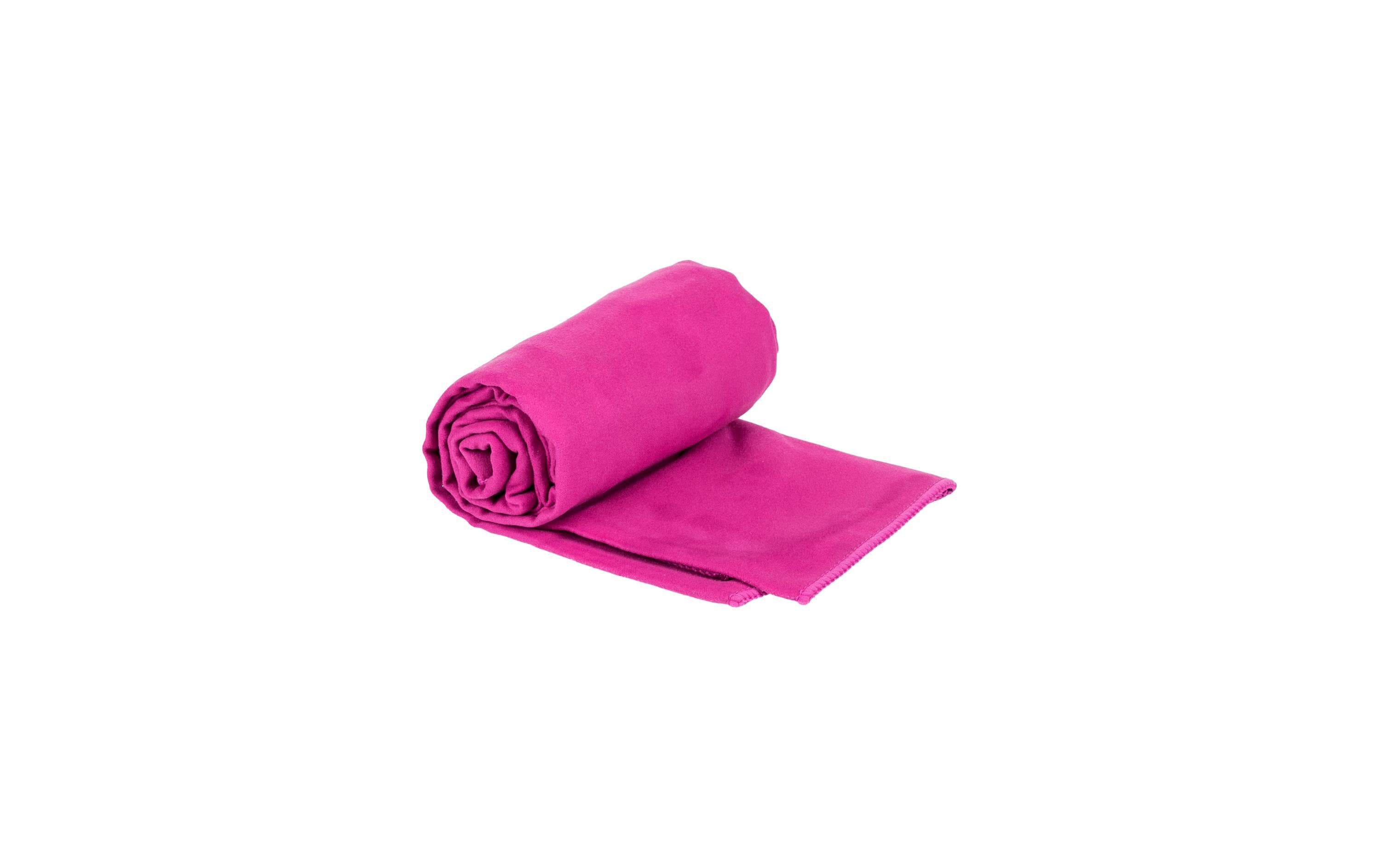 Handtuch Silva Magenta M 65 x 90 cmOutdoor-Badetuch mit Silber-Ionen Veredelung