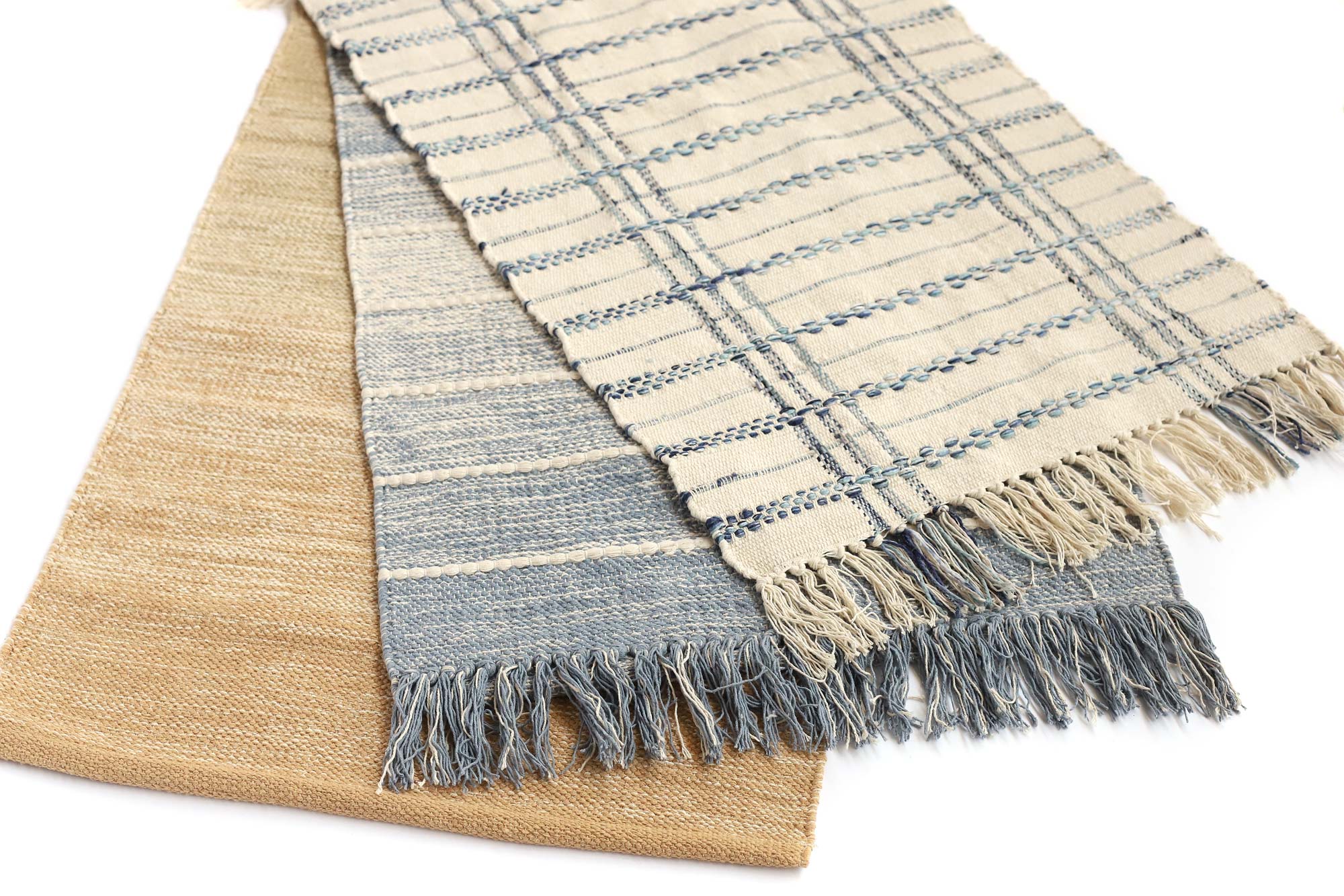 Mini-Rug 'Kreon' schwarz-weiß, B 90 cm, L 60 cm von fischer's lagerhaus
