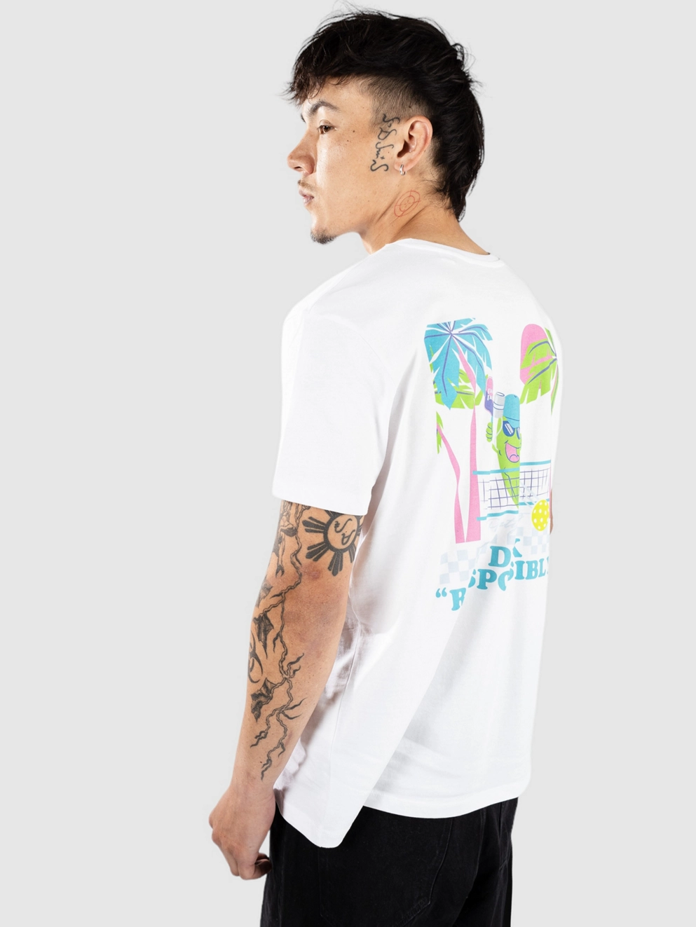 Party Pants Heavy Dinkers T-Shirt white