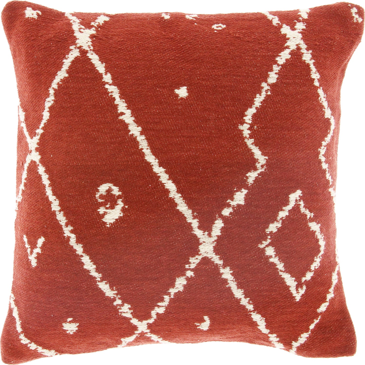 Unique Living sierkussen Tobi rood 45 x 45 cm