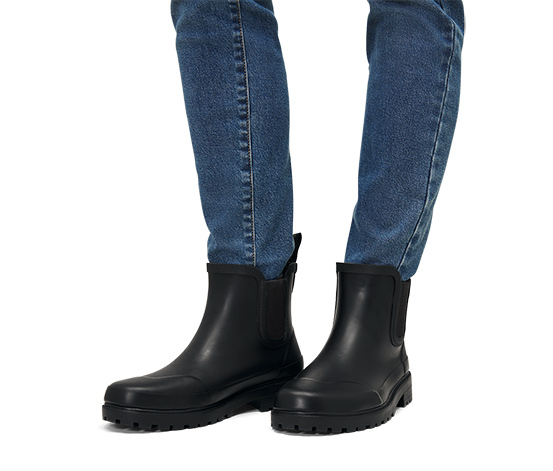 Regenstiefeletten