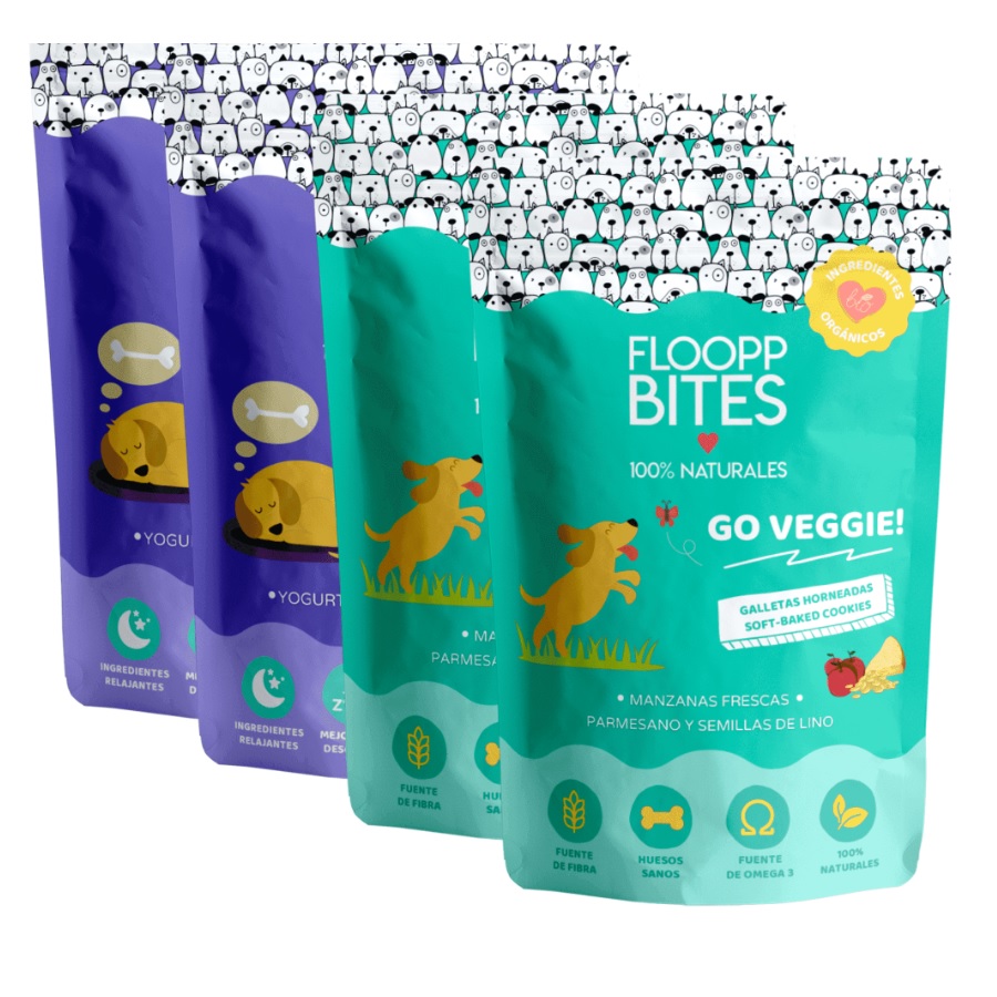 Biscoitos 100% naturais, sabores sortidos