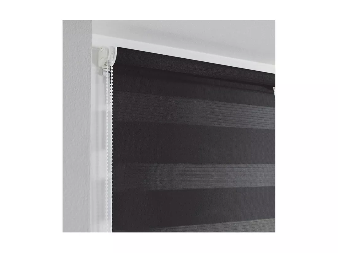 Store enrouleur tamisant - 90 x 180 cm - Daynight - Noir