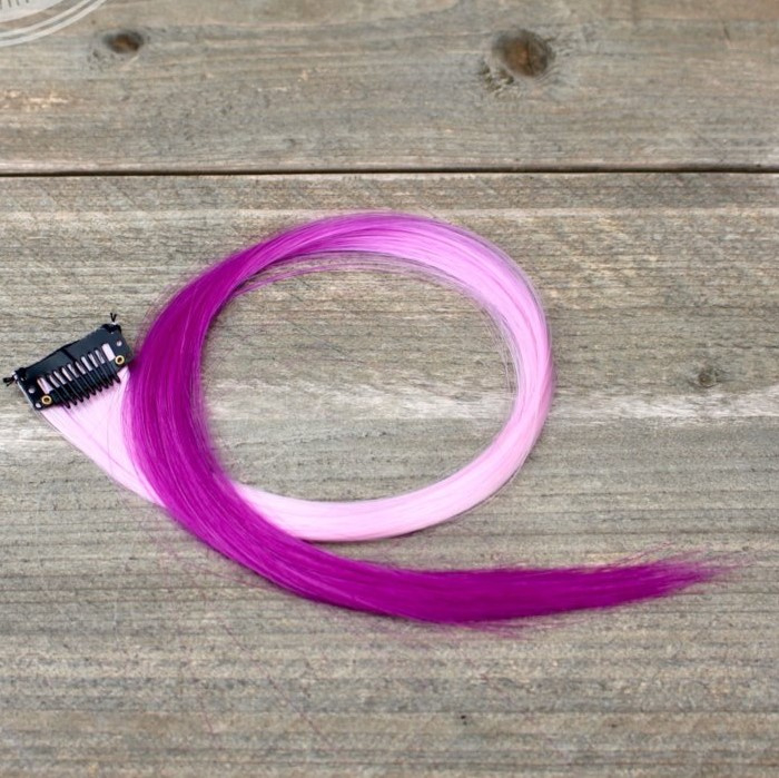 Baby Pink/ Fuchsia Hairclip #12