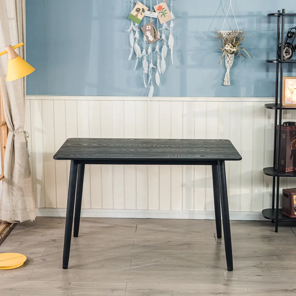 Eettafel voor 4 personen van massief grenenhout L120