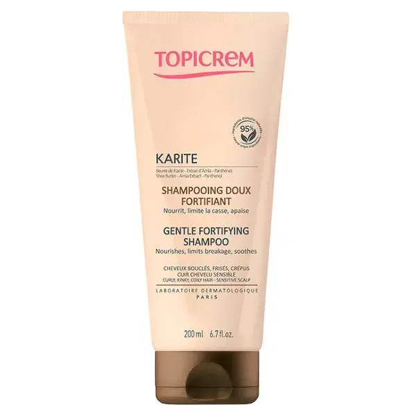 Topicrem Shampoo Fortificante Suave com Manteiga de Karité 200ml