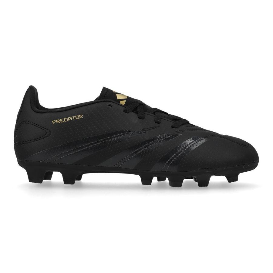 adidas Predator Club FxG Dark Spark - Noir/Gris/Doré Enfant