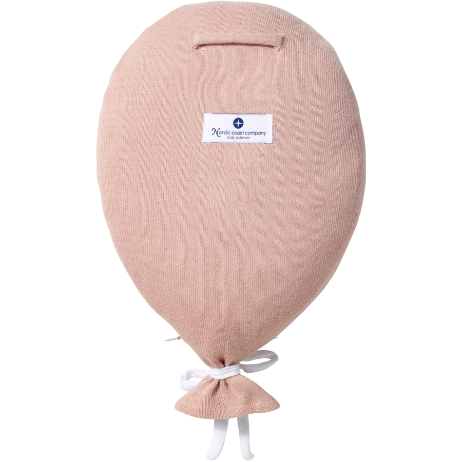 Nordic Coast Company Dekokissen Ballon rosa