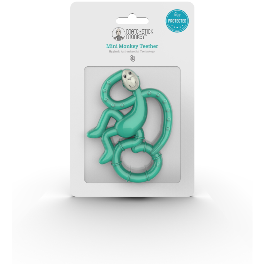 MATCHSTICK MONKEY™ Beißring Affe mini, grün
