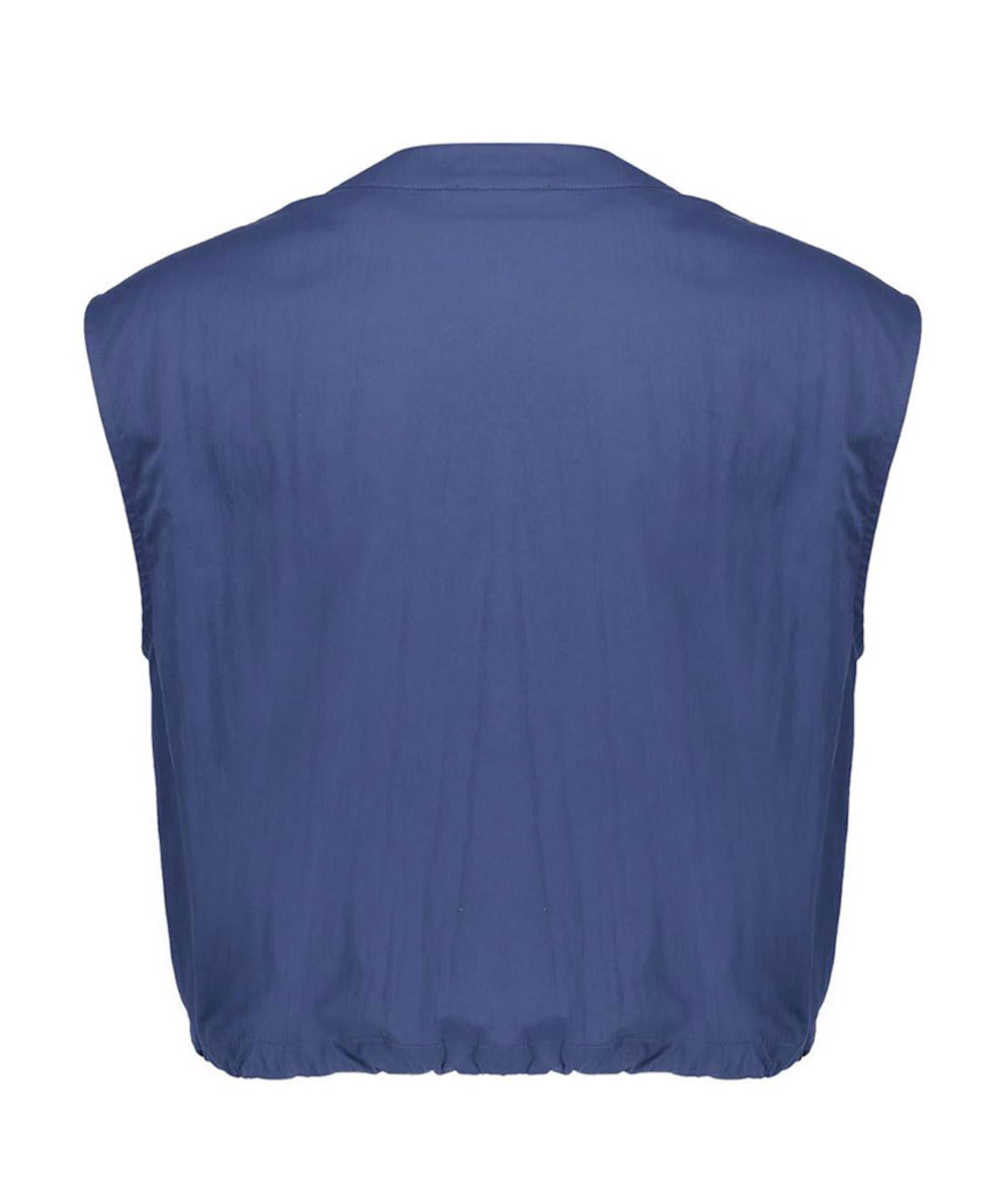 Geisha Dames gilet blauw