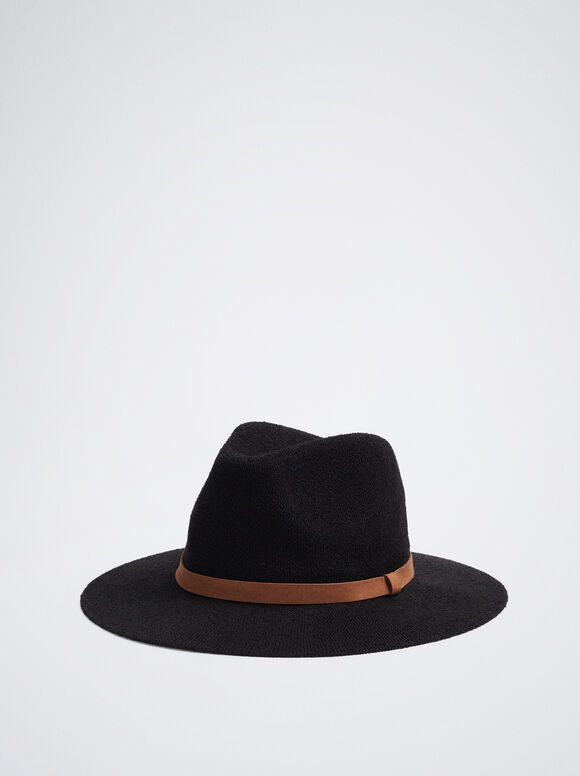 Gorro de tricô - Preto