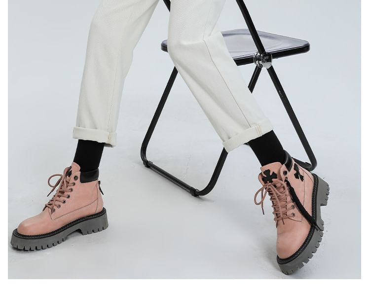 Denimot - Hoge taille effen fleece-gevoerde rechte jeans
