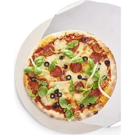 Dangrill pizzasten med alu bageplade Ø: 38cm