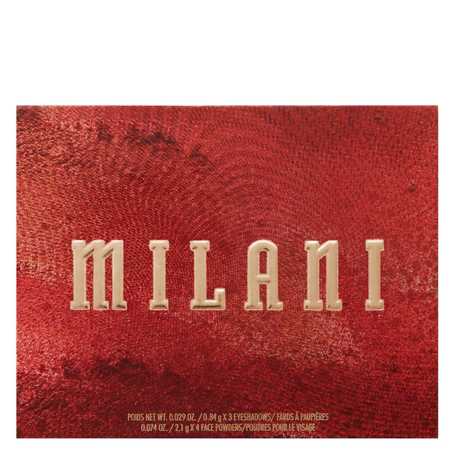 Milani Cosmetics All-Inclusive Eye, Cheek & Face Palette Medium To Deep 10,9g