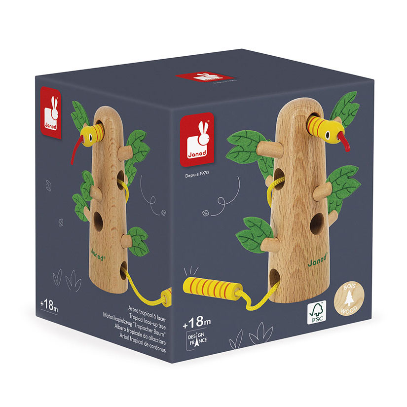 Janod Tropik - Rijgspel Boom