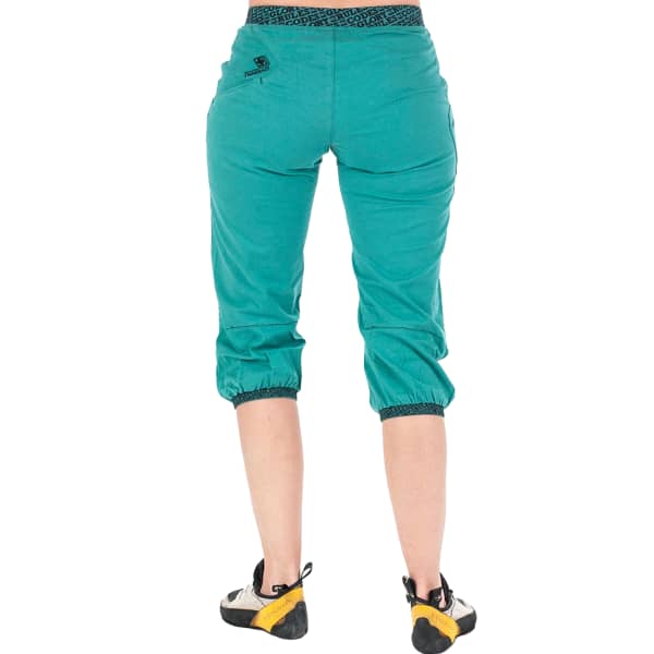 Short escalade NOGRAD SAHEL 3/4 WOMEN BLEU LAGON