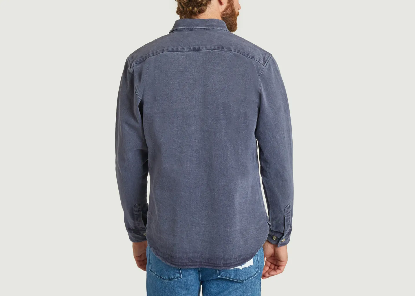 Surchemise en twill Cuisse de Grenouille